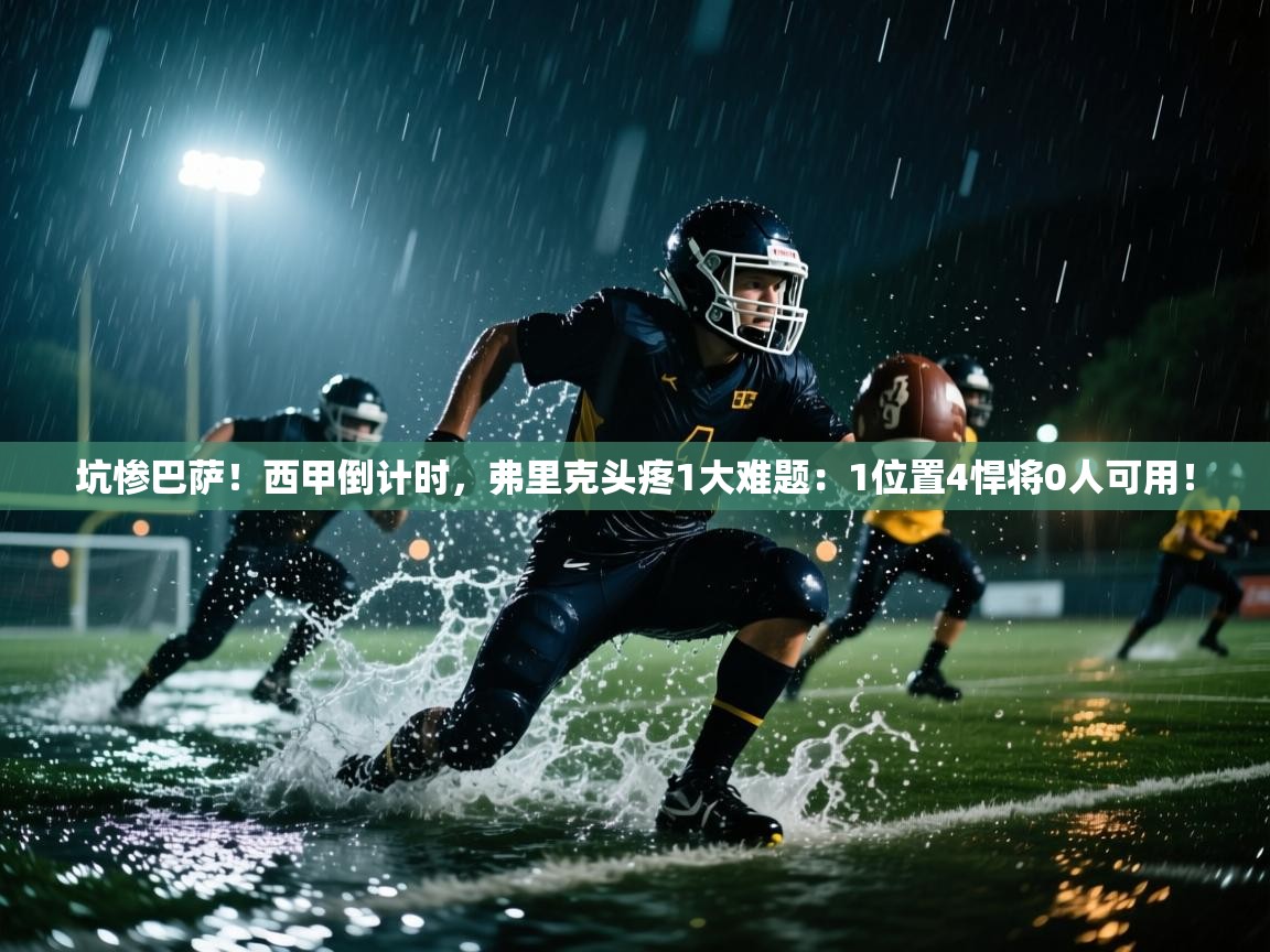 爱游戏体育官网-坑惨巴萨！西甲倒计时，弗里克头疼1大难题：1位置4悍将0人可用！  第4张